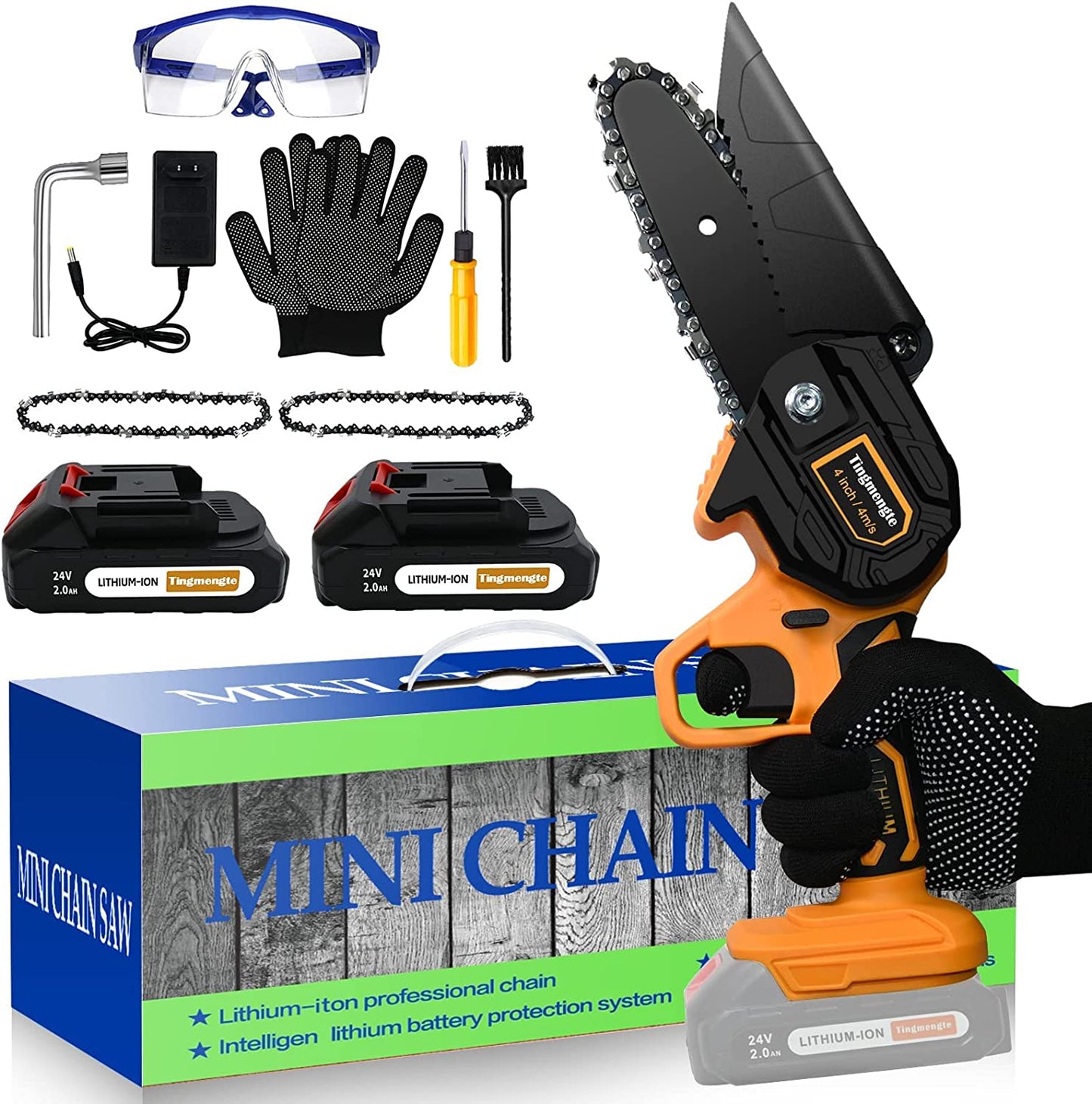 Mini Chainsaw 4-Inch Version 1.0