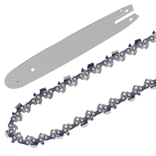 Replacement Chain & Guide Bar for 4-inch, 6-inch, and 8-inch Chainsaws