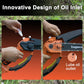 Mini Chainsaw 8-Inch Version 2.0-with Oiling Port