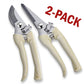 2 Pack Pruning Shears Cutter Home Gardening Plant Scissor Branch Garden Pruner