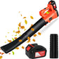 21V Cordless Leaf Blower with 1*3.0 Ah Battery & Blow Tube, Up to 150 MPH