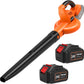 24V Cordless Leaf Blower with 2* 4.0 Ah Batteries, Up to 150 MPH