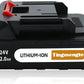 2*Tingmengte 24V 10000mAh Mini Chainsaw Battery